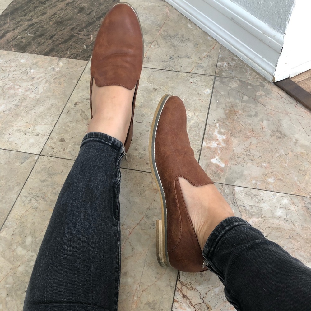 Indigo loafers